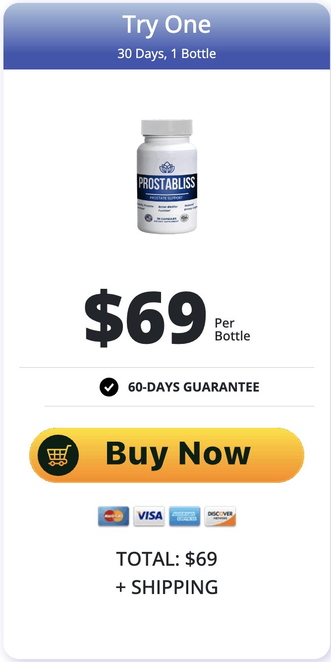 prostabliss 1 bottle